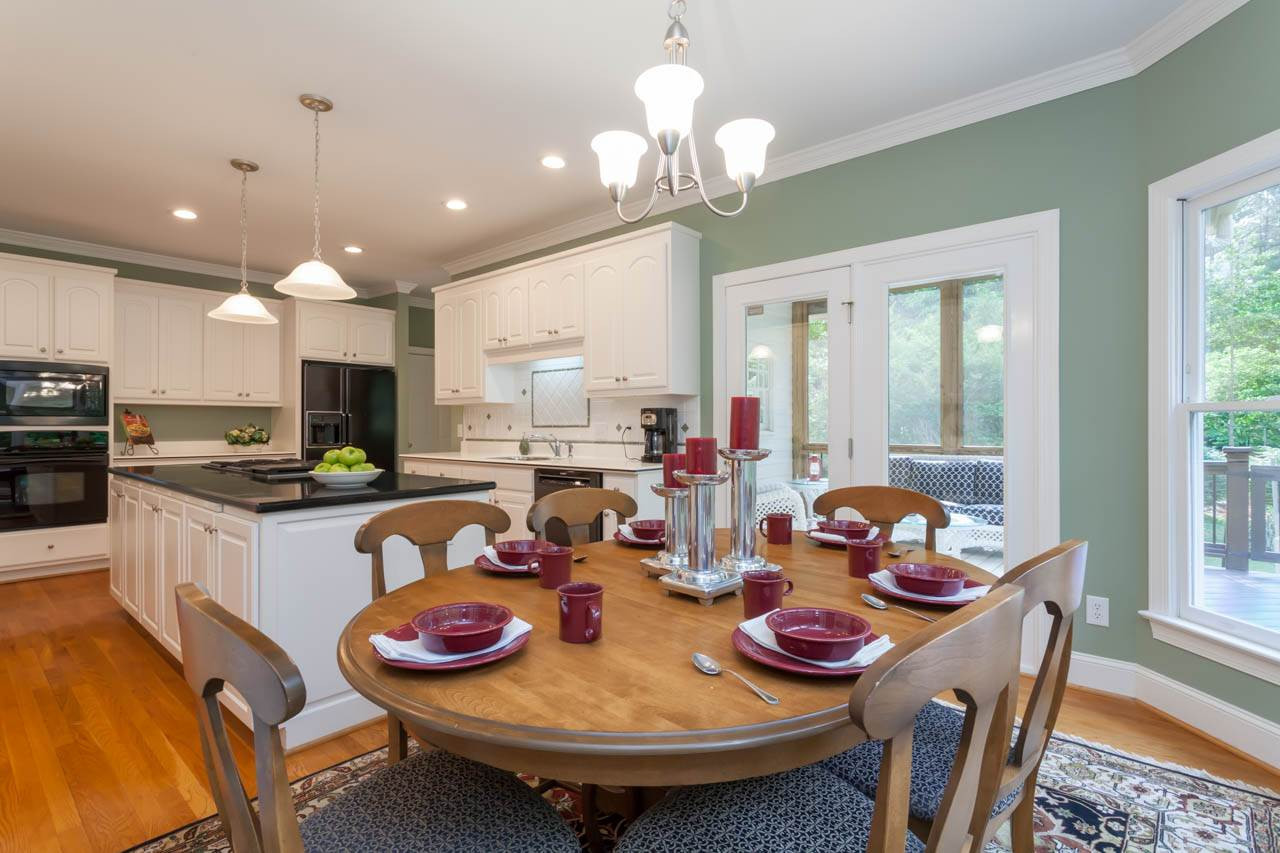 13921 Possum Track Road Raleigh, NC 27614 - Photo 15 of 25 Beautiful Breakfast Area, great for cozy and intimate meals or to enjoy that morning cup of coffee. Breakfast Area