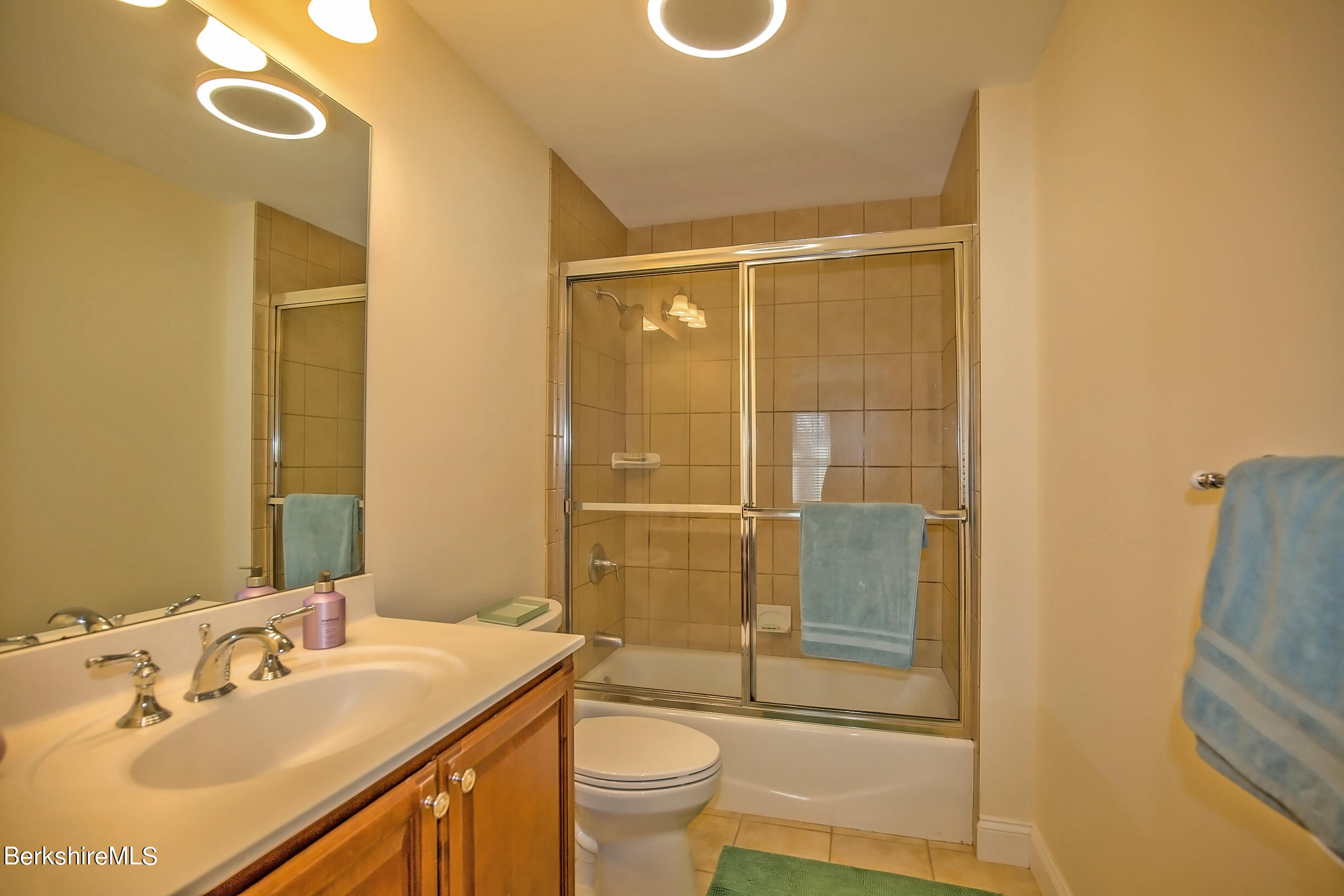 77 Alpine Trail Pittsfield, MA 01201 - Photo 35 of 58 a bathroom with a sink toilet and shower