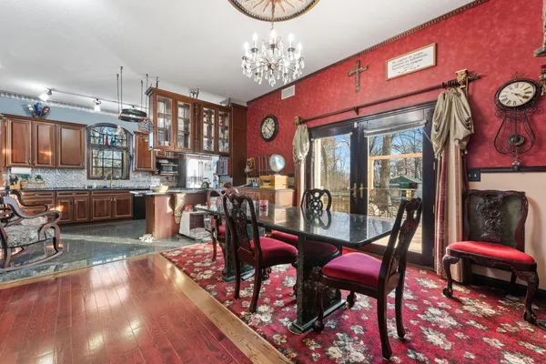 a view of a livingroom with furniture and toys