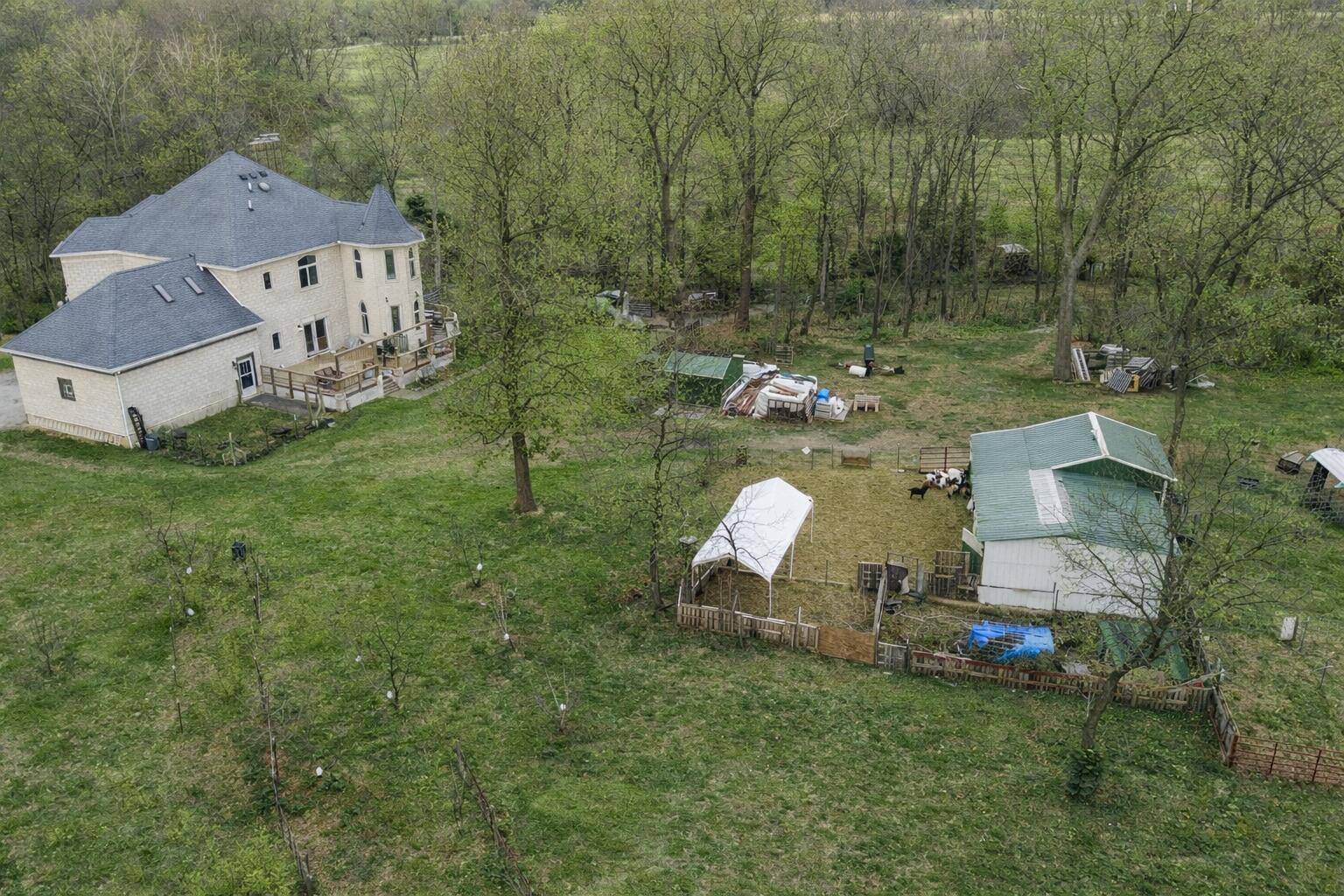 3115 West 800th Street North Rensselaer, IN 47978 - Photo 5 of 36 an aerial view of a house