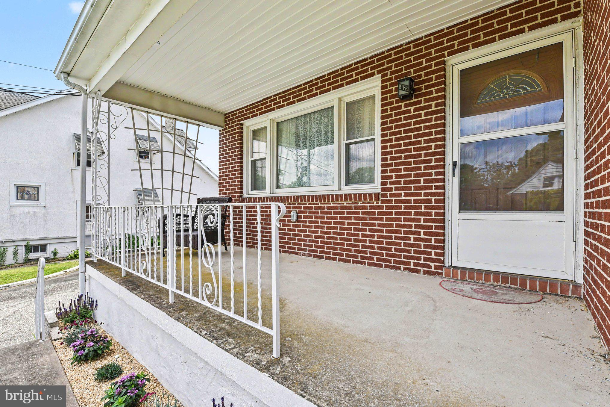 4125 Cliffvale Road Nottingham, MD 21236 - Photo 5 of 24 Charming brick porch with inviting entry.