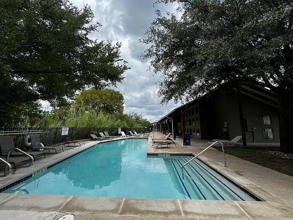 a view of outdoor space deck kitchen and patio