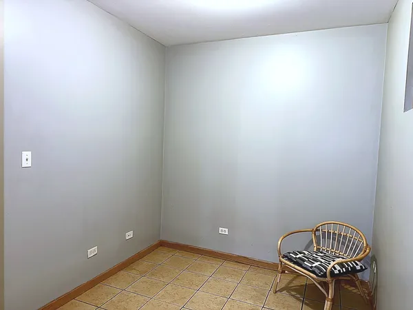 a view of workspace with a window