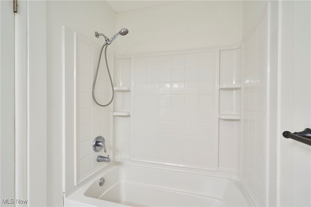 206 Benson Road Akron, OH 44333 - Photo 17 of 27 Bathroom featuring updated shower combination