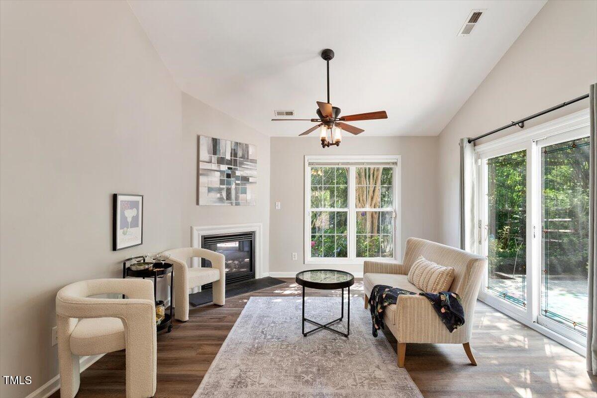 6412 Forest Ridge Drive Durham, NC 27713 - Photo 13 of 32 a living room with furniture and a window