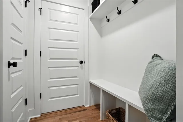 a view of walk in closet