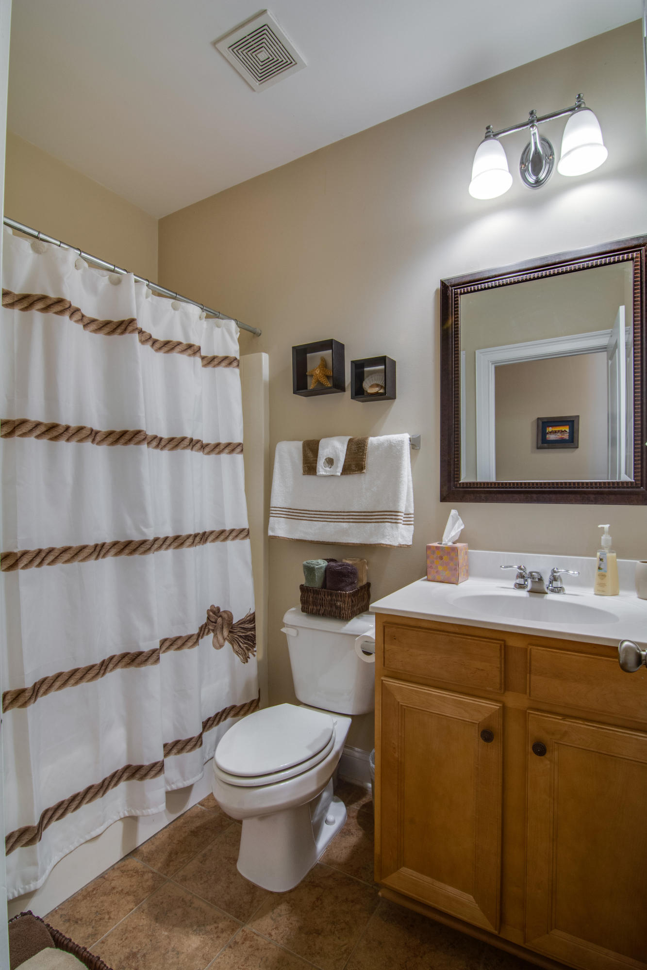 5446 Rising Tide North Charleston, SC 29420 - Photo 19 of 37 Hall Bathroom with Tile Floor