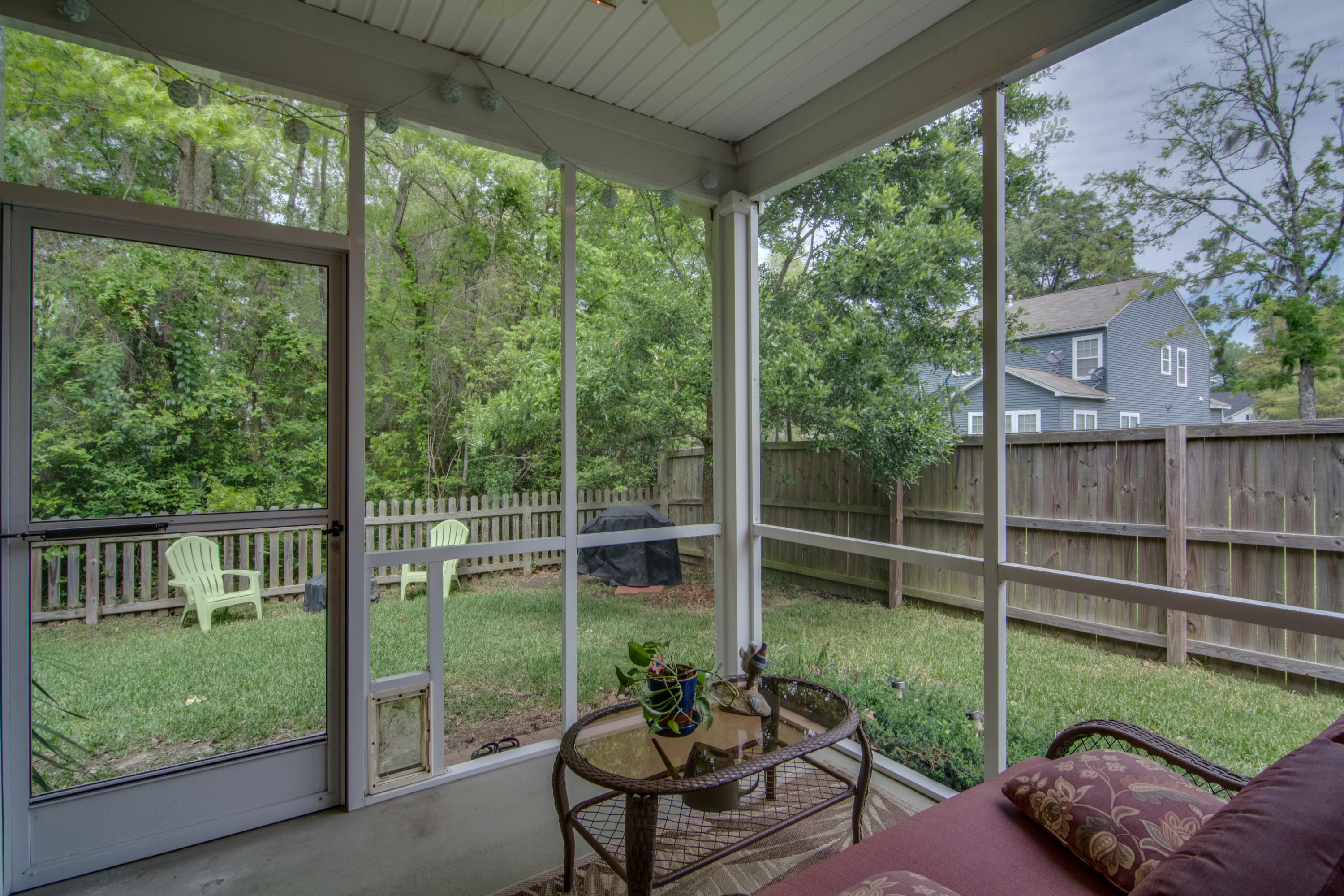 5446 Rising Tide North Charleston, SC 29420 - Photo 23 of 37 Screen Porch with Lots of Privacy