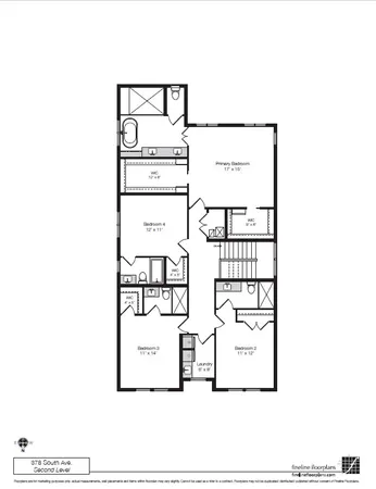a picture of a floor plan