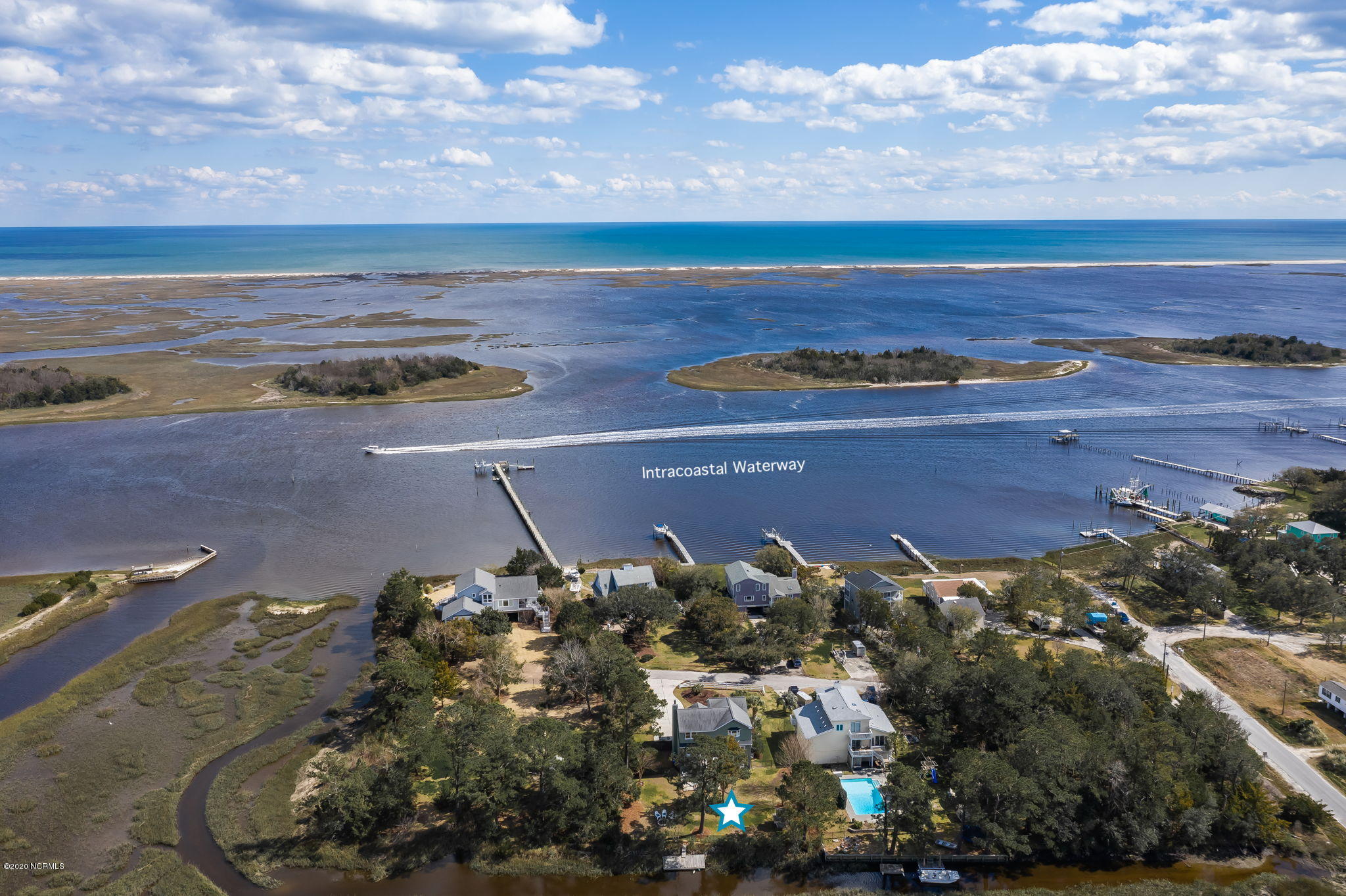 5545 Peden Point Road Wilmington, NC 28409 - Photo 29 of 31 aerial photo 1