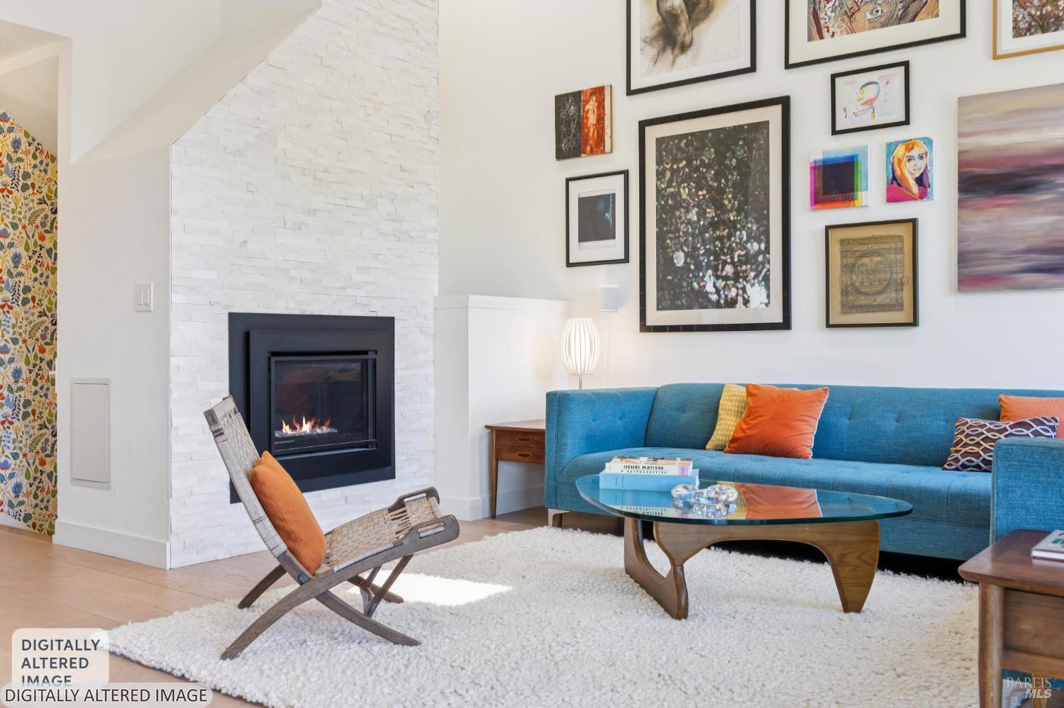 1045 Susan Way Novato, CA 94947 - Photo 4 of 62 Cozy gas fireplace.