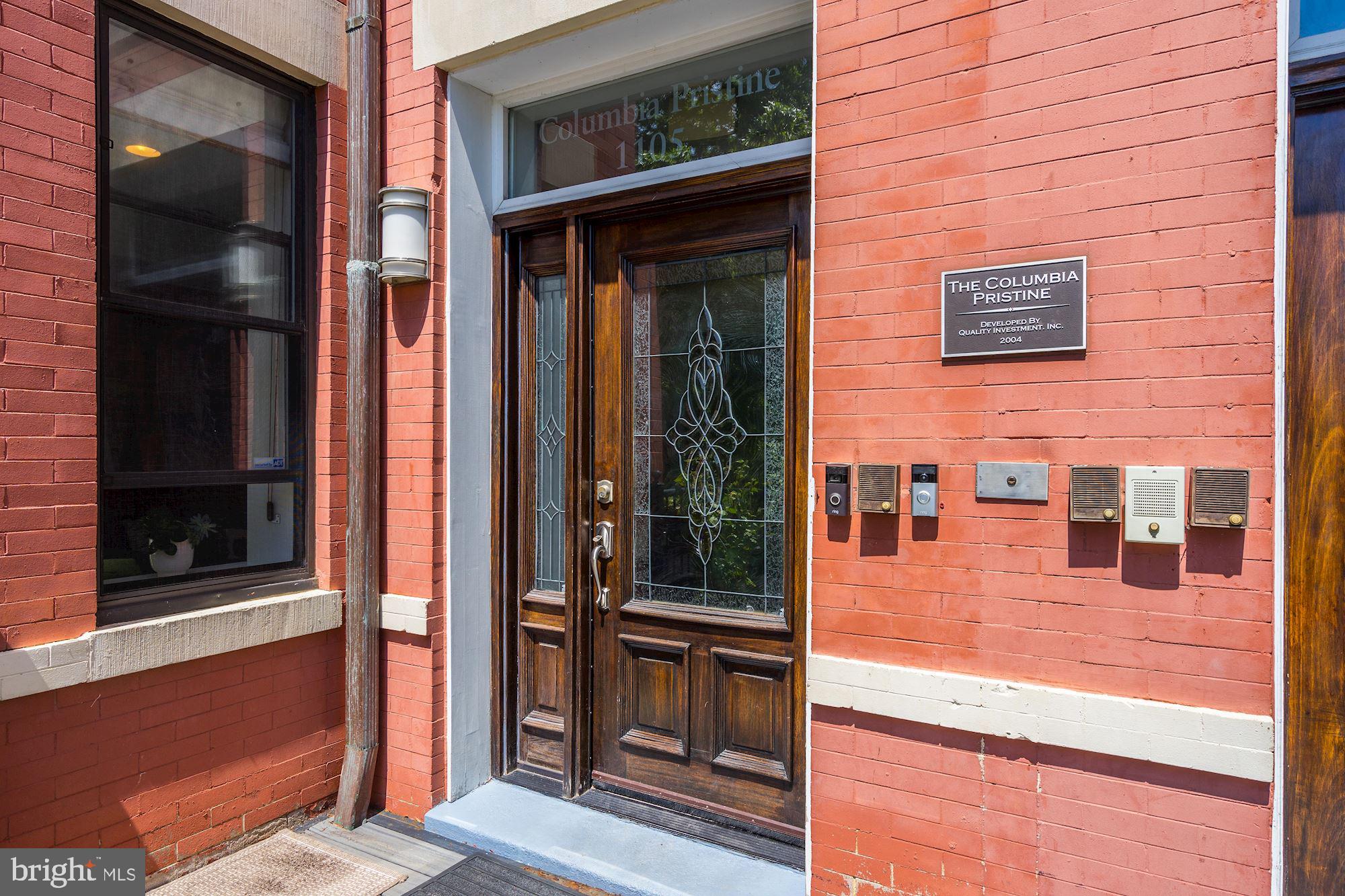 1105 Park Road Northwest, Unit 7 Washington, DC 20010 - Photo 2 of 35 Entrance