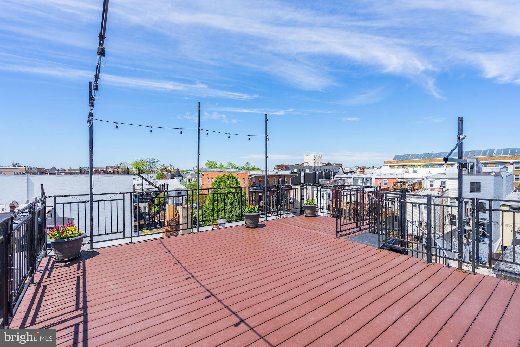 1105 Park Road Northwest, Unit 7 Washington, DC 20010 - Photo 27 of 35 Roof deck for great entertaining