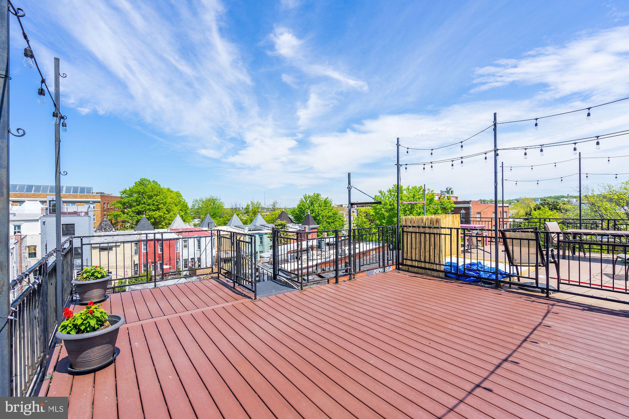 1105 Park Road Northwest, Unit 7 Washington, DC 20010 - Photo 29 of 35 Roof deck for great entertaining