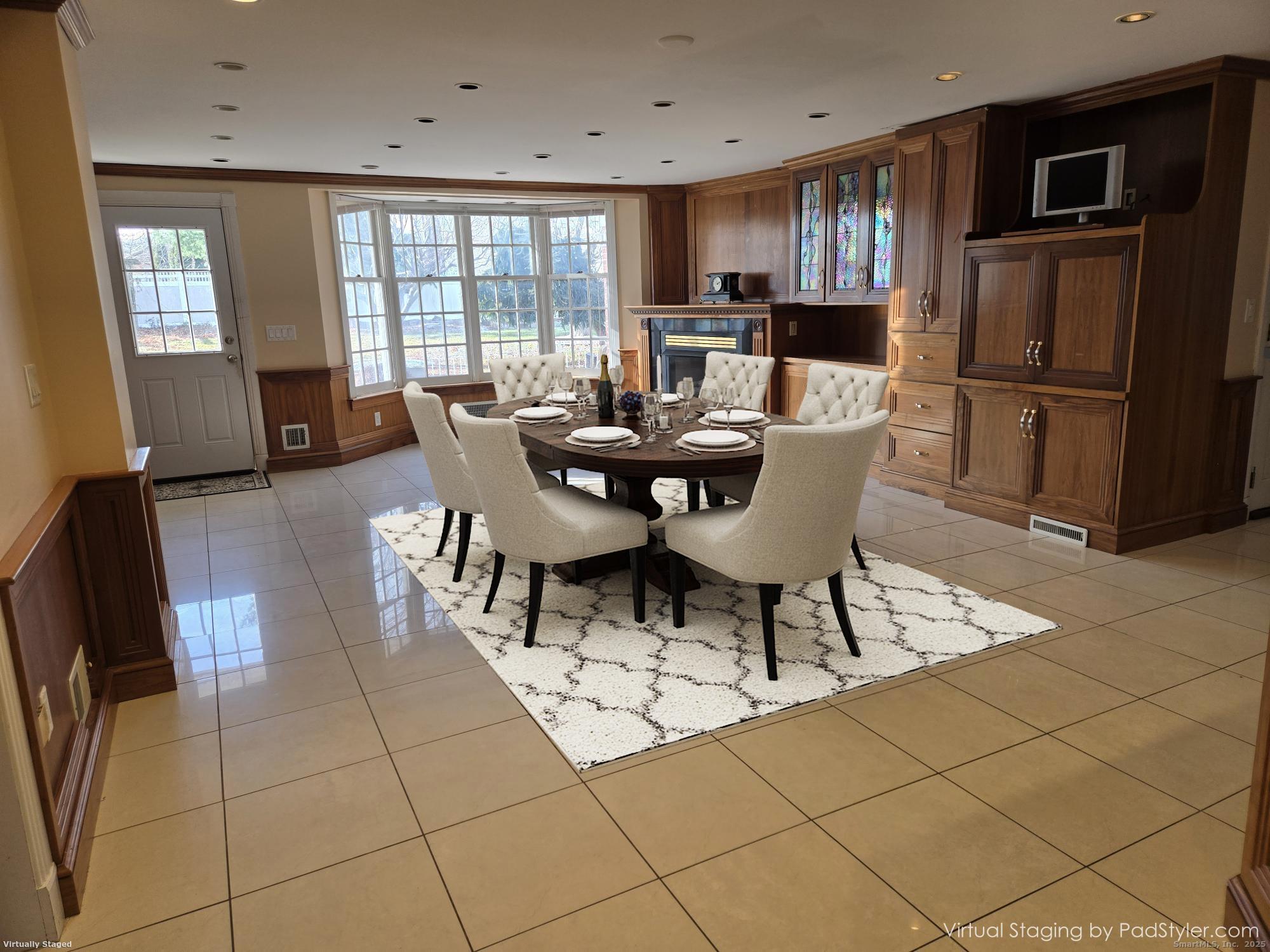615 Ridge Road Wethersfield, CT 06109 - Photo 14 of 40 a dining room with furniture and window