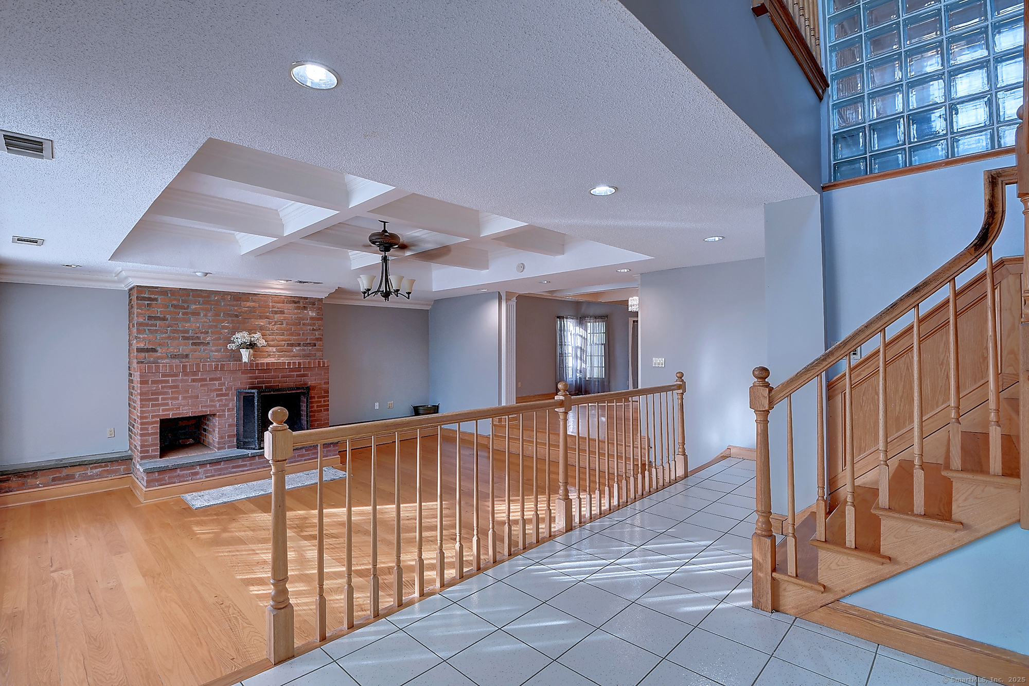 615 Ridge Road Wethersfield, CT 06109 - Photo 6 of 40 a view of a hallway with stairs