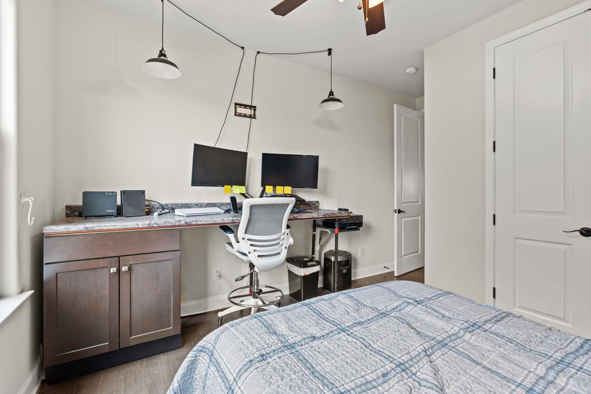 2957 Stewart Campbell Pointe Spring Hill, TN 37174 - Photo 28 of 53 a bedroom with a workspace