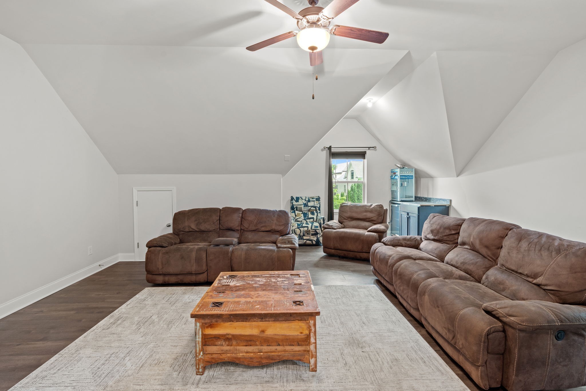 2957 Stewart Campbell Pointe Spring Hill, TN 37174 - Photo 38 of 53 a living room with furniture and a chandelier