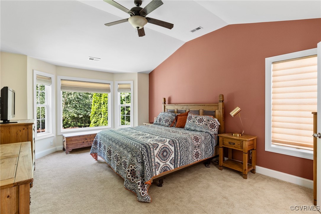 14619 Forest Row Trail Midlothian, VA 23112 - Photo 18 of 43 a bedroom with a bed and a chandelier