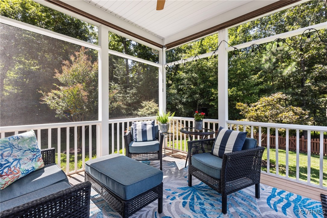 14619 Forest Row Trail Midlothian, VA 23112 - Photo 29 of 43 a view of a two chairs in the deck