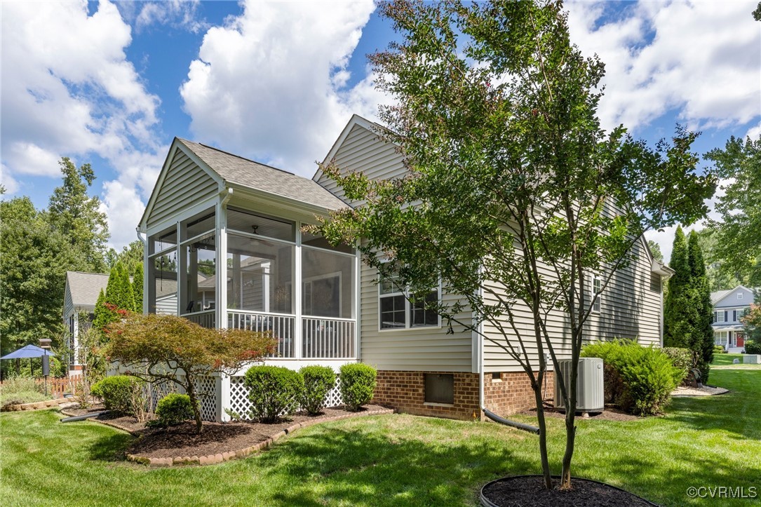 14619 Forest Row Trail Midlothian, VA 23112 - Photo 32 of 43 a view of house with a yard
