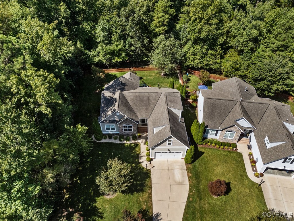 14619 Forest Row Trail Midlothian, VA 23112 - Photo 37 of 43 an aerial view of a house with outdoor space