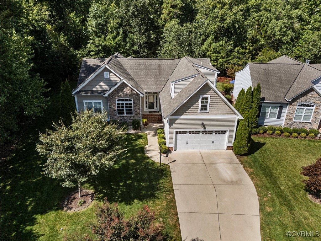 14619 Forest Row Trail Midlothian, VA 23112 - Photo 43 of 43 an aerial view of a house