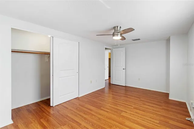 wooden floor in an empty room