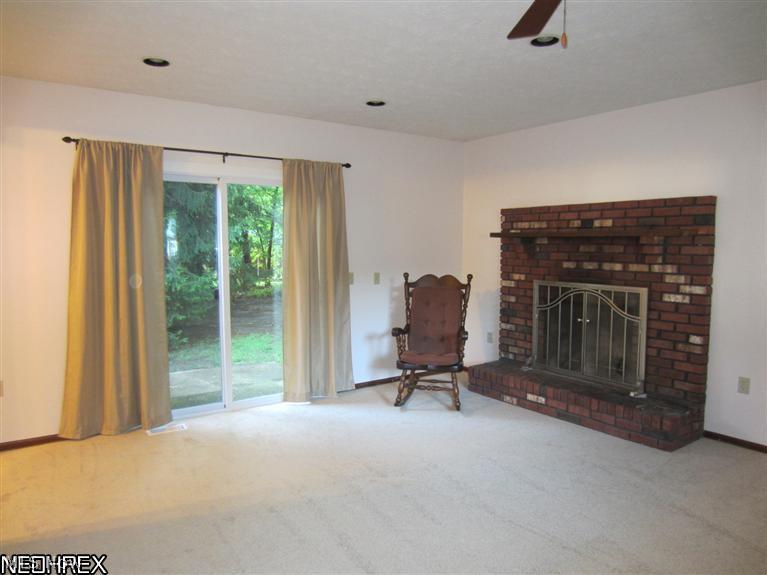 5407 Pleasant Avenue North Ridgeville, OH 44039 - Photo 8 of 17 17 x 15 Family Room with newer carpet and sliding door.