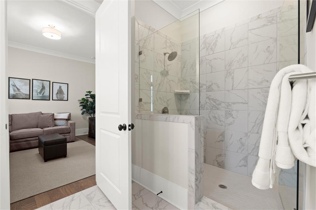 3809 Cochran Lake Road Marietta, GA 30062 - Photo 27 of 40 a bathroom with a shower