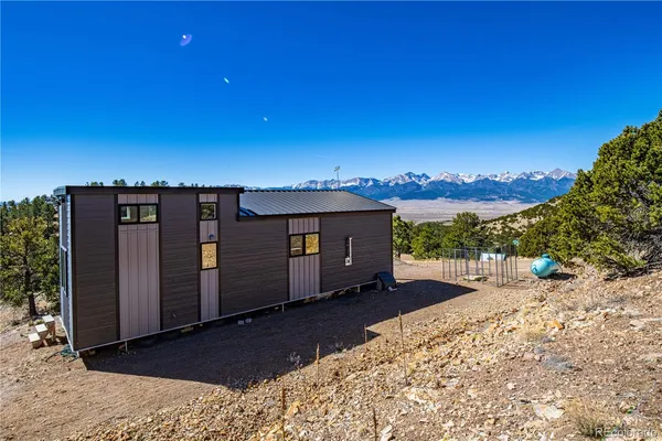 view of a couch in a garden