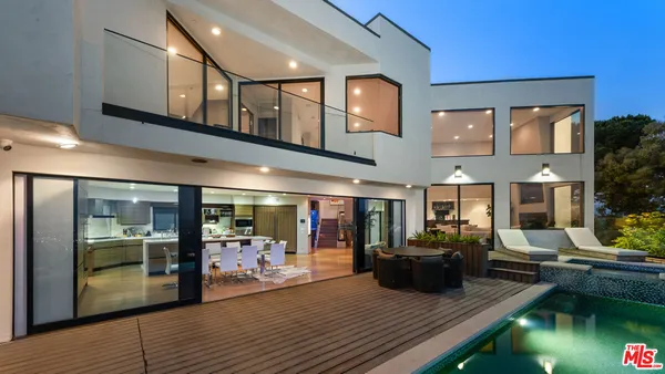 front view of a house with a garage