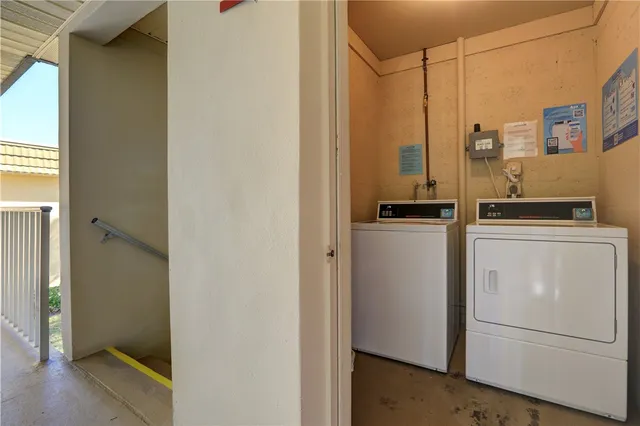 a room with storage and utility