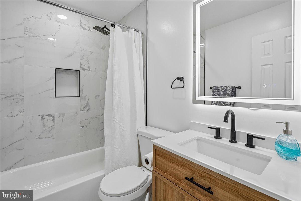 100 Rugby Fredericksburg, VA 22406 - Photo 34 of 41 Sleek modern bathroom retreat.