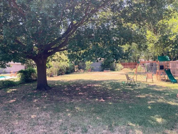 a view of outdoor space with trees