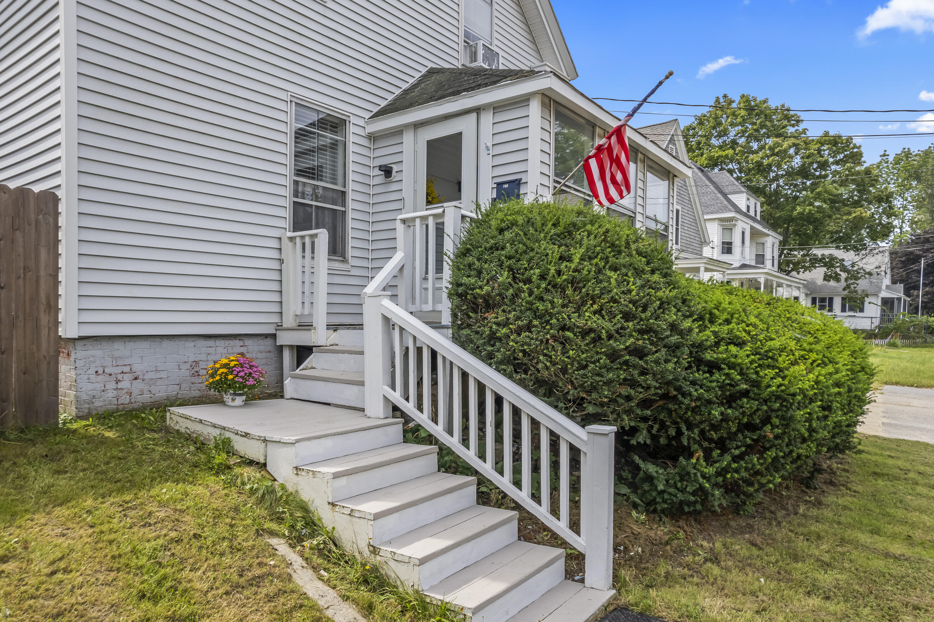 188 North Street Bath, ME 04530 - Photo 4 of 54 Front Steps into Unit 1