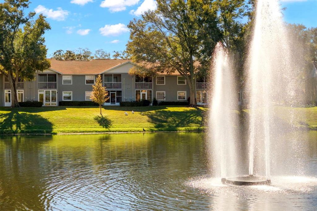 1438 Millstream Lane, Unit 203 Dunedin, FL 34698 - Photo 3 of 60 a swimming pool with outdoor seating and yard