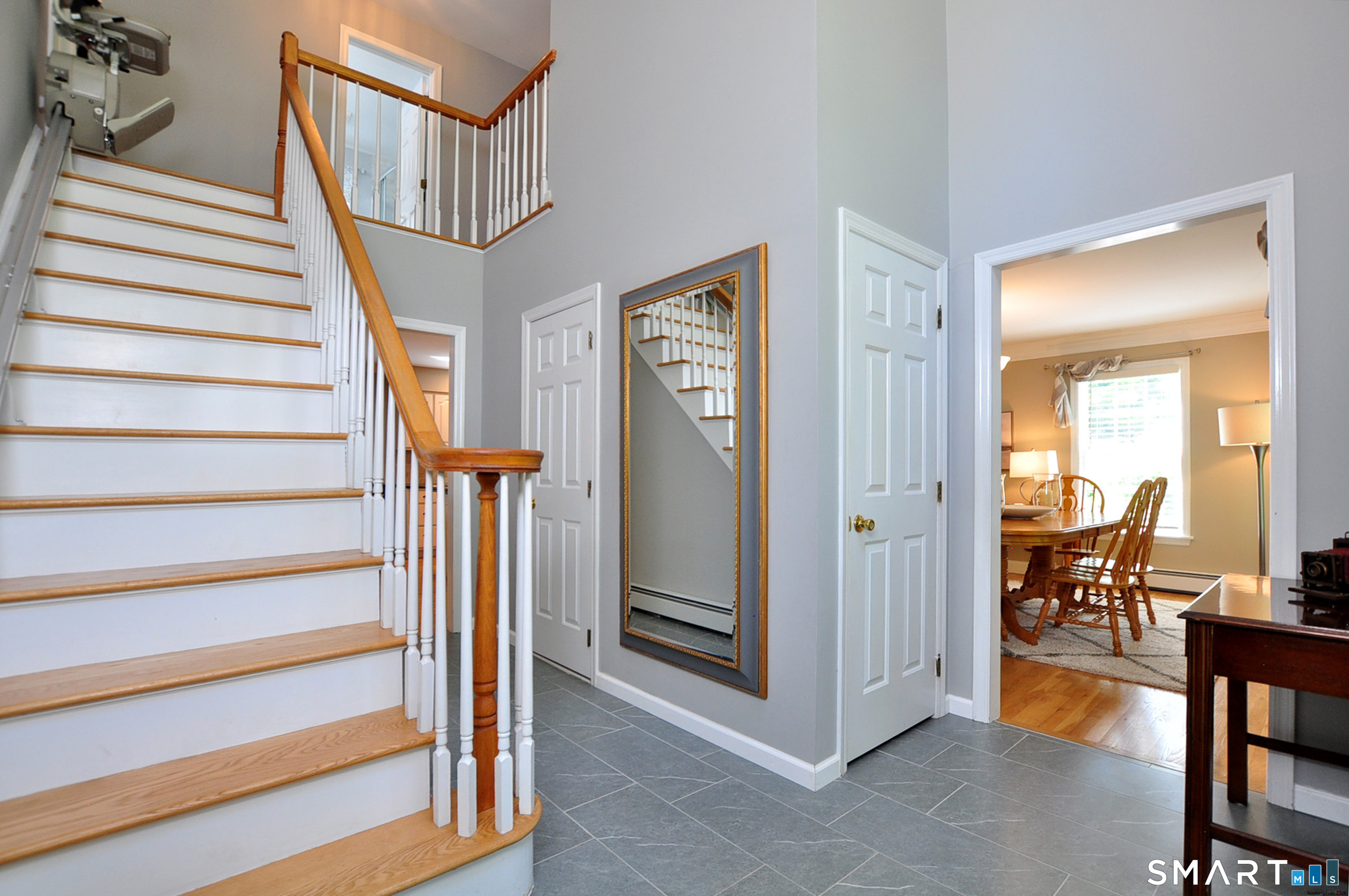 12 Revere Road Bridgewater, CT 06752 - Photo 21 of 40 a view of entryway and hall with dining room