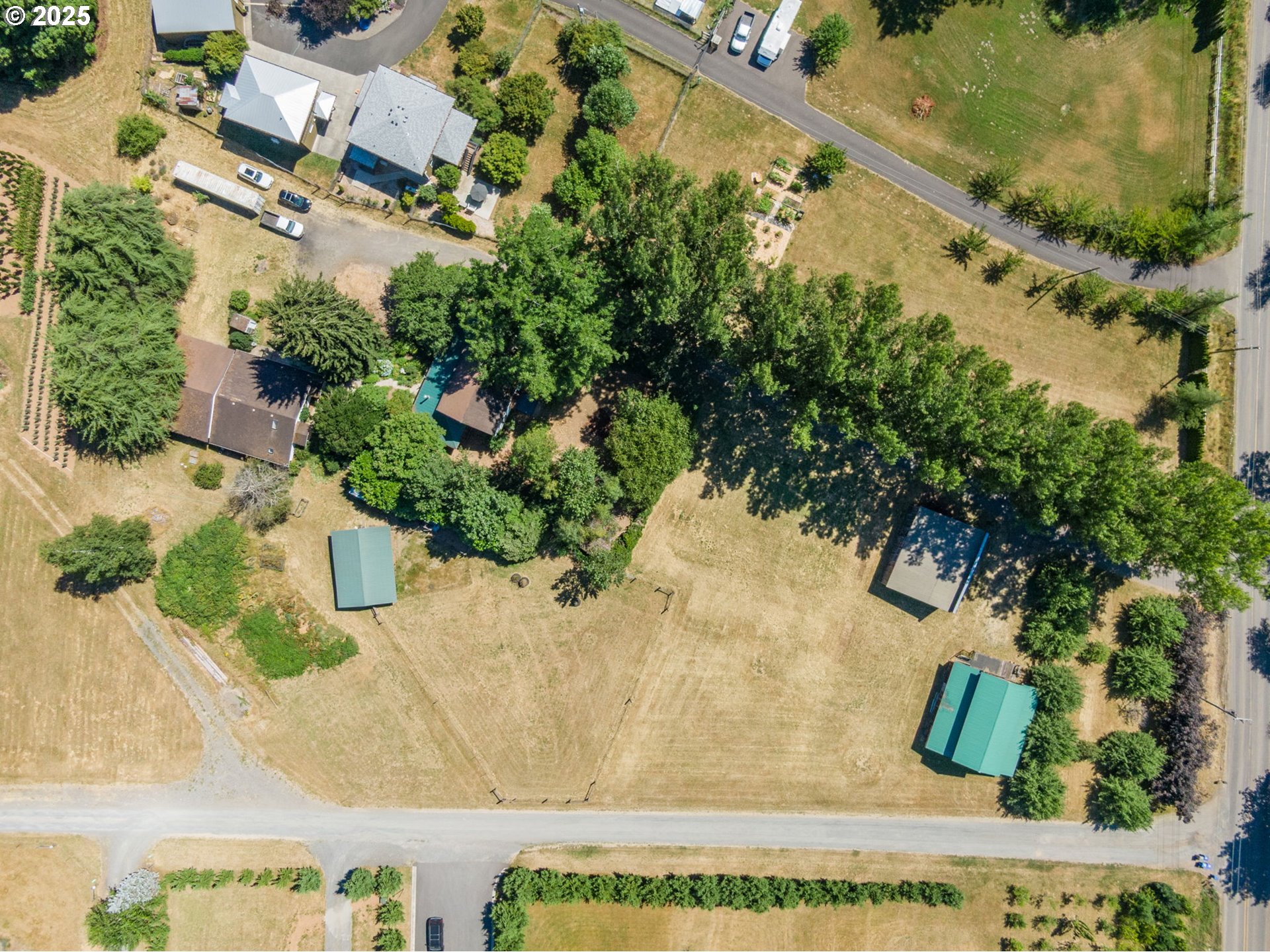 12040 Southeast Revenue Road Boring, OR 97009 - Photo 43 of 46 an aerial view of a residential houses with outdoor space