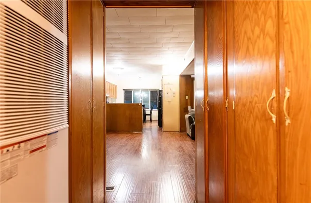 a view of a bathroom with a shower
