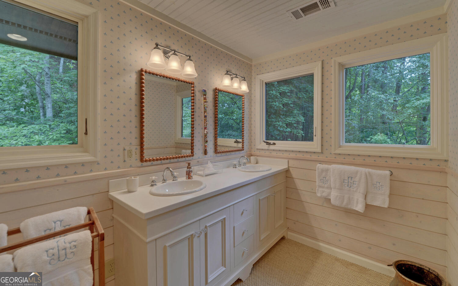 3540 Lake Rabun Road Lakemont, GA 30552 - Photo 33 of 81 a bathroom with a sink and a bathtub