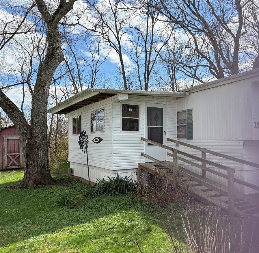 5434 North Waynesville Road, Unit 15 Oregonia, OH 45054 - Photo 19 of 19 This charming home offers convenient exterior access with a ramp.