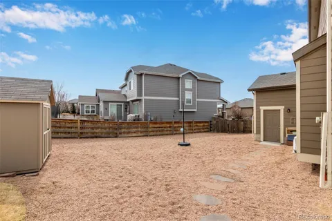 a house view with a outdoor space