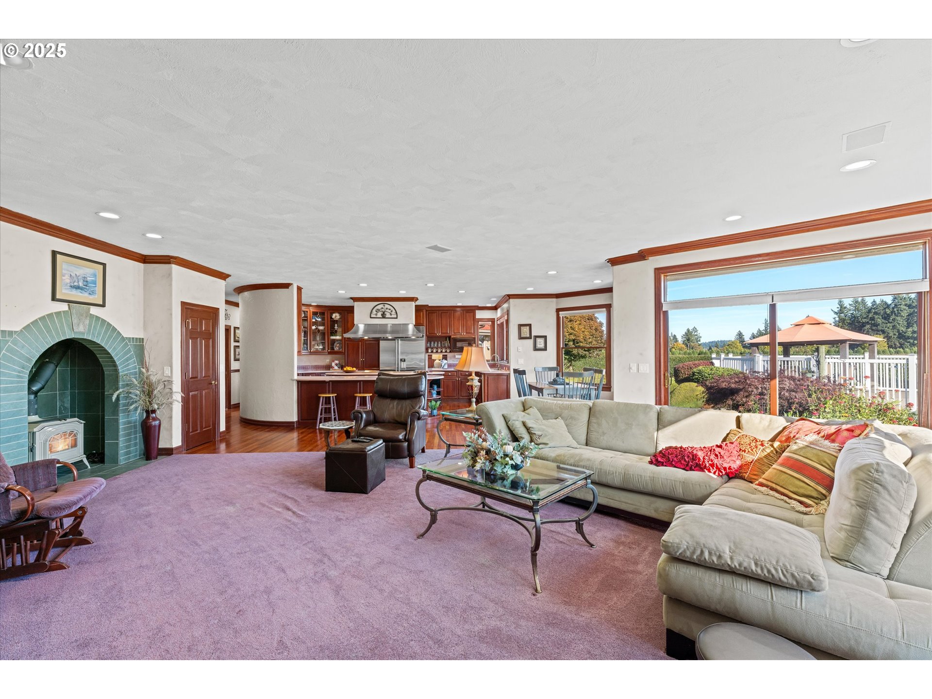 13680 Southwest Morgan Road Sherwood, OR 97140 - Photo 37 of 48 a living room with furniture and fireplace