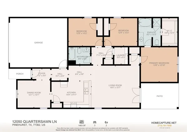 $269,000 | 12050 Quartersawn Lane, Pinehurst, TX 77362