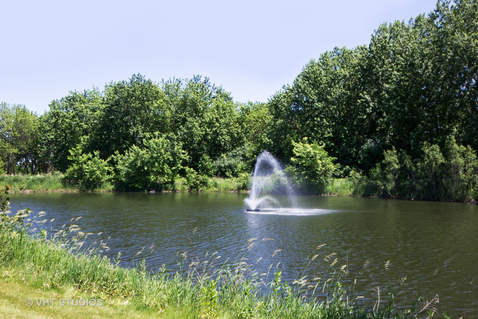 2460 Oneida Lane, Unit 2460 Naperville, IL 60563 - Photo 8 of 16 a view of a lake with a yard