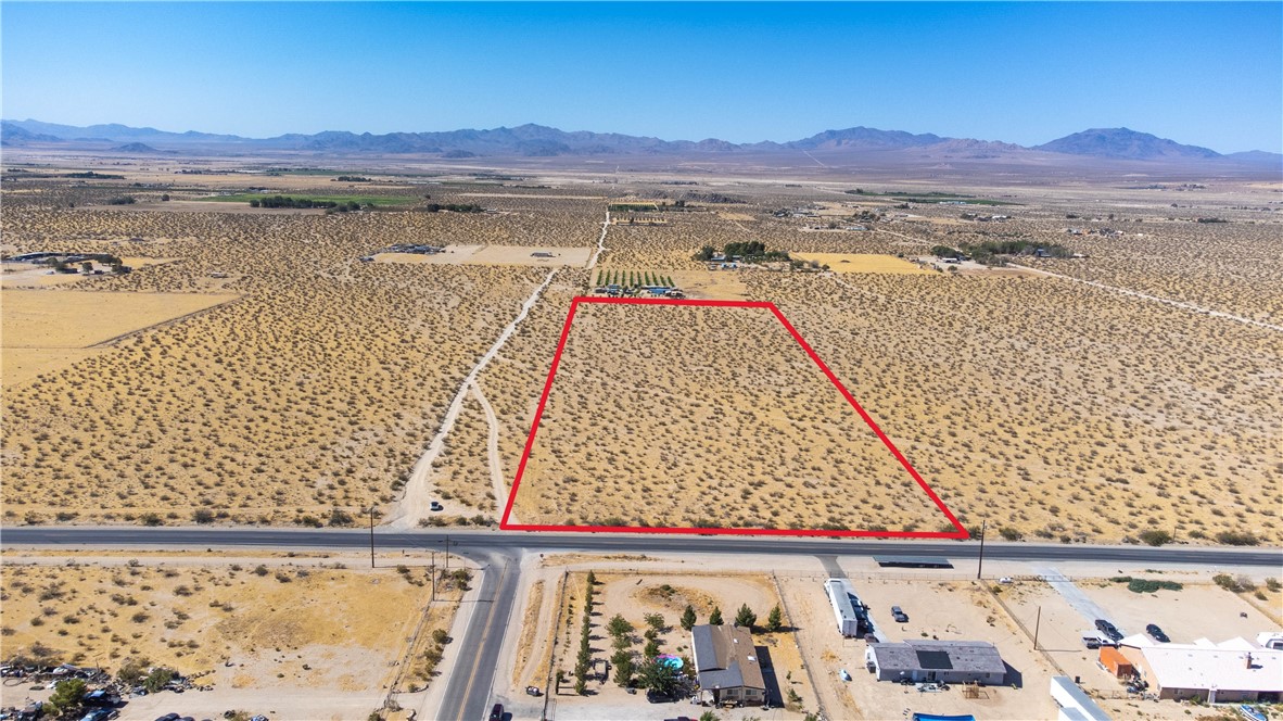 247 Old Woman Springs Road Lucerne Valley, CA 92356 - Photo 2 of 14 North facing view of CA Hwy 247 / Old Woman Springs Road and Visalia Ave