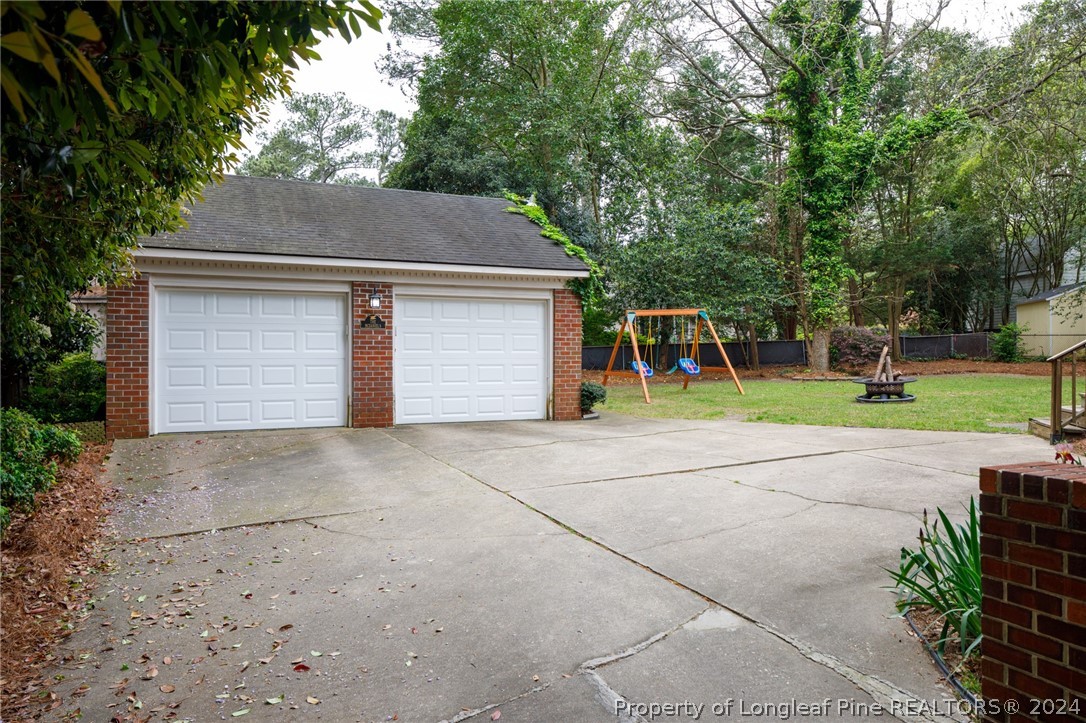 2519 Huntington Road Fayetteville, NC 28303 - Photo 33 of 36 a view of outdoor space yard and garage