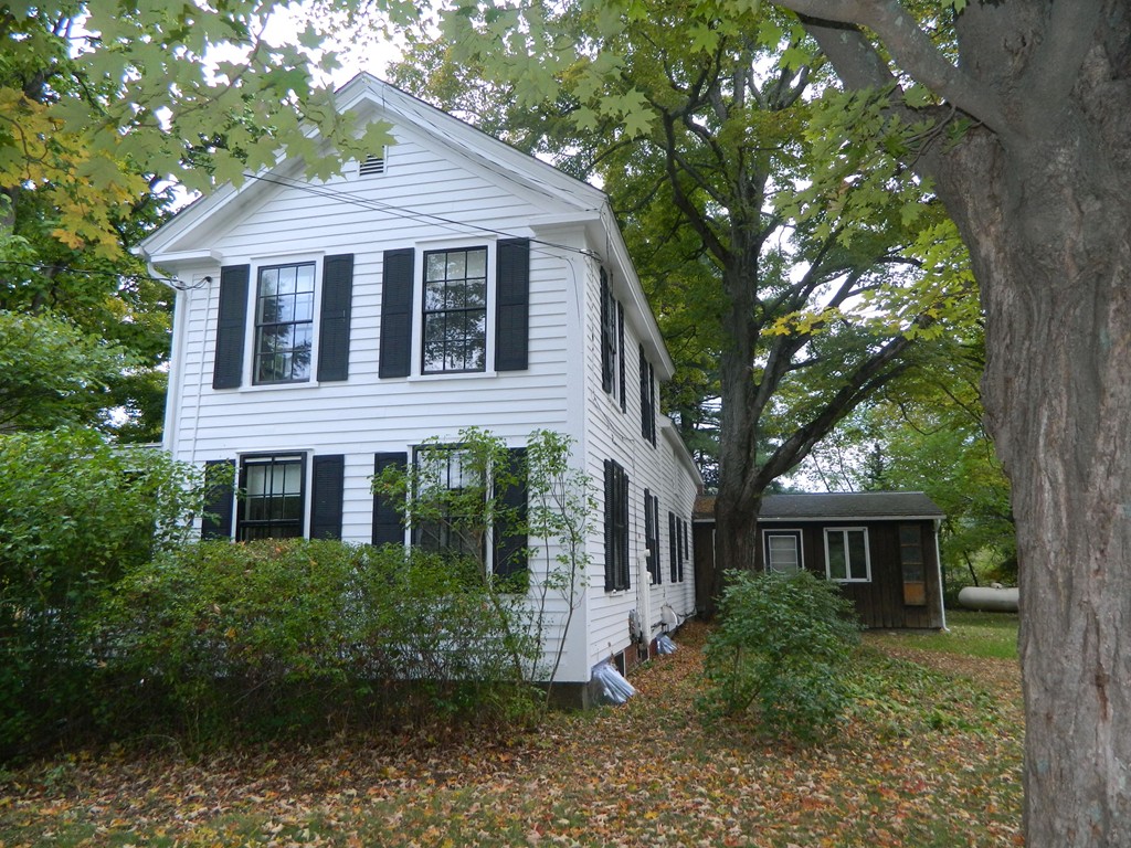172 Long Plain Road Leverett, MA 01054 - Photo 1 of 30 a front view of a house with garden