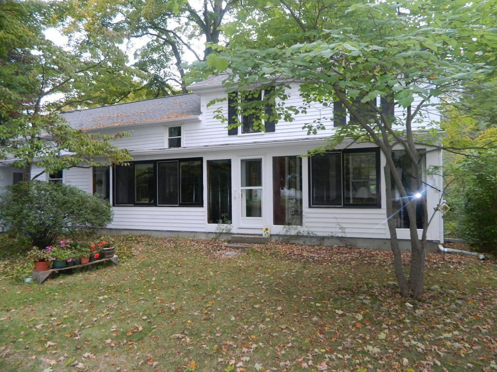 172 Long Plain Road Leverett, MA 01054 - Photo 26 of 30 a front view of a house with a garden